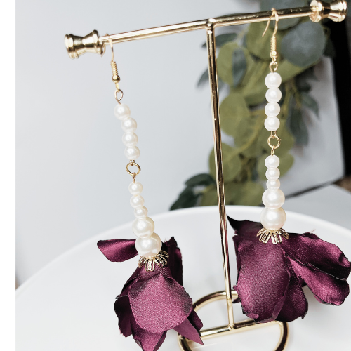 Pearl Petal earrings