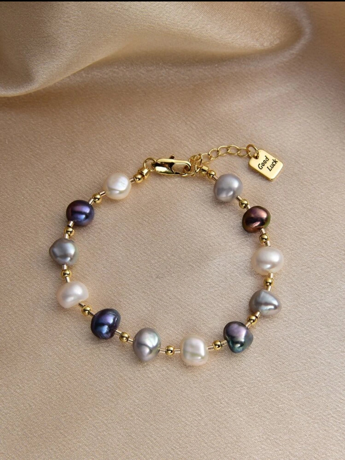 SEEME Collection Adia Pearl Godess bracelet