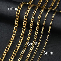 Timeless Curb Cuban Link Necklace