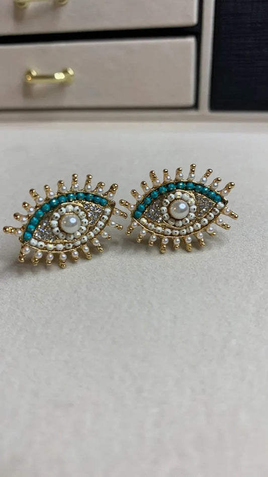 Studded protection Earrings